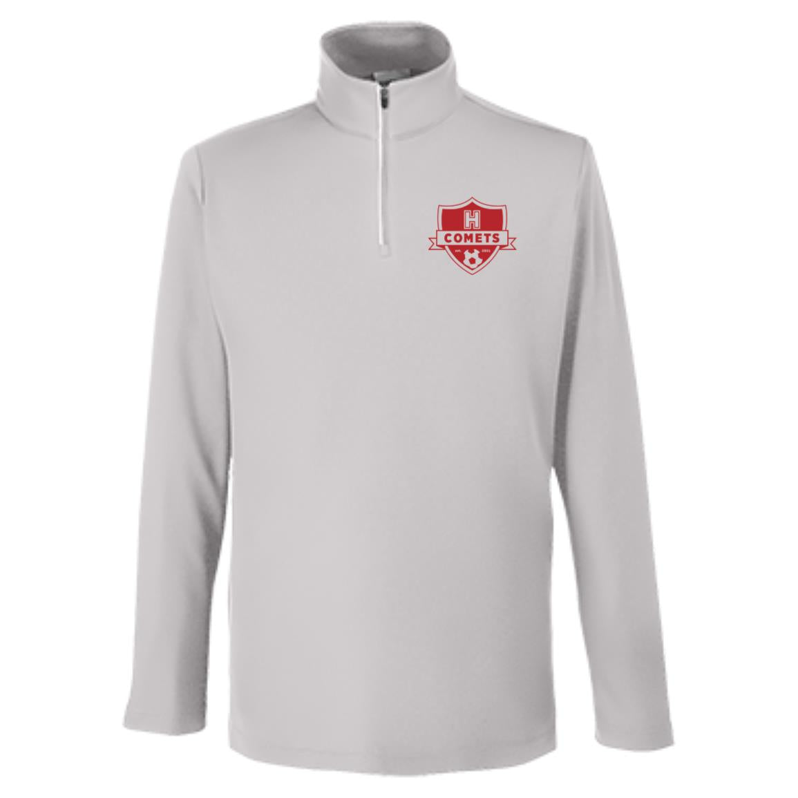 Comet Boys Soccer - Mens Fusion ChromaSoft Pique Quarter Zip