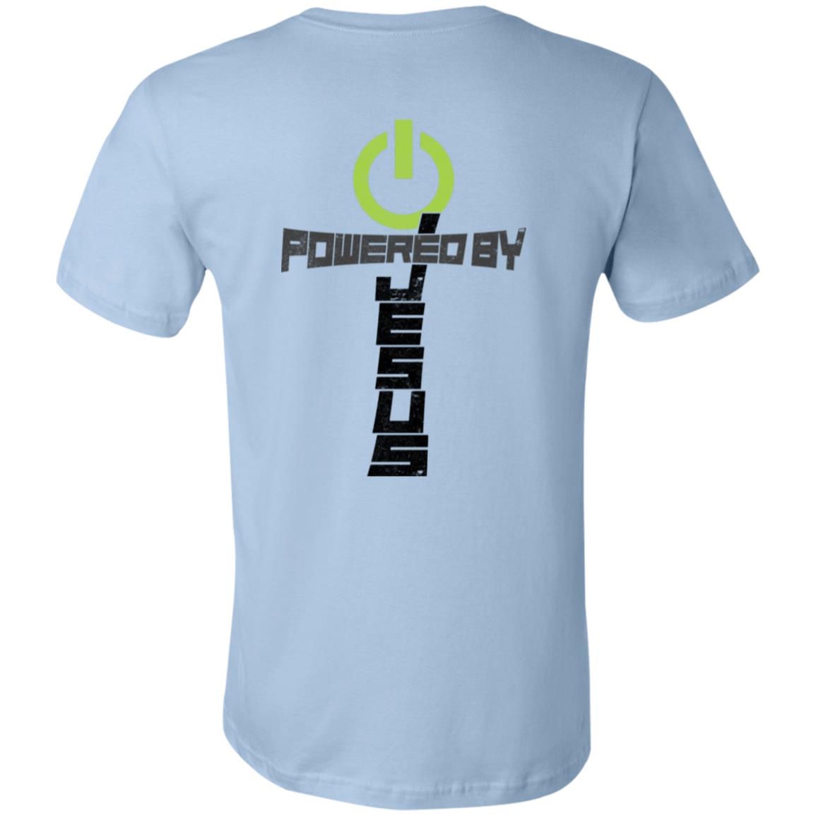 Powered by Jesus - Unisex Jersey Short-Sleeve T-Shirt