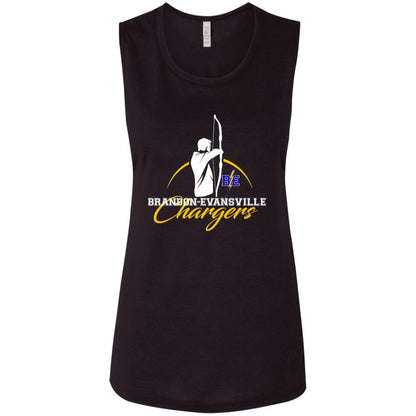 Chargers Archery - Ladies' Flowy Muscle Tank