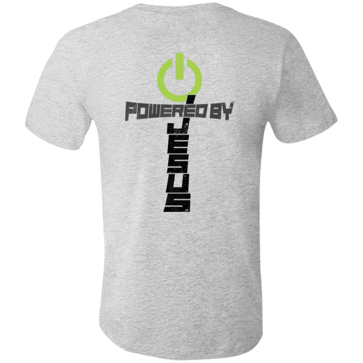 Powered by Jesus - Unisex Jersey Short-Sleeve T-Shirt