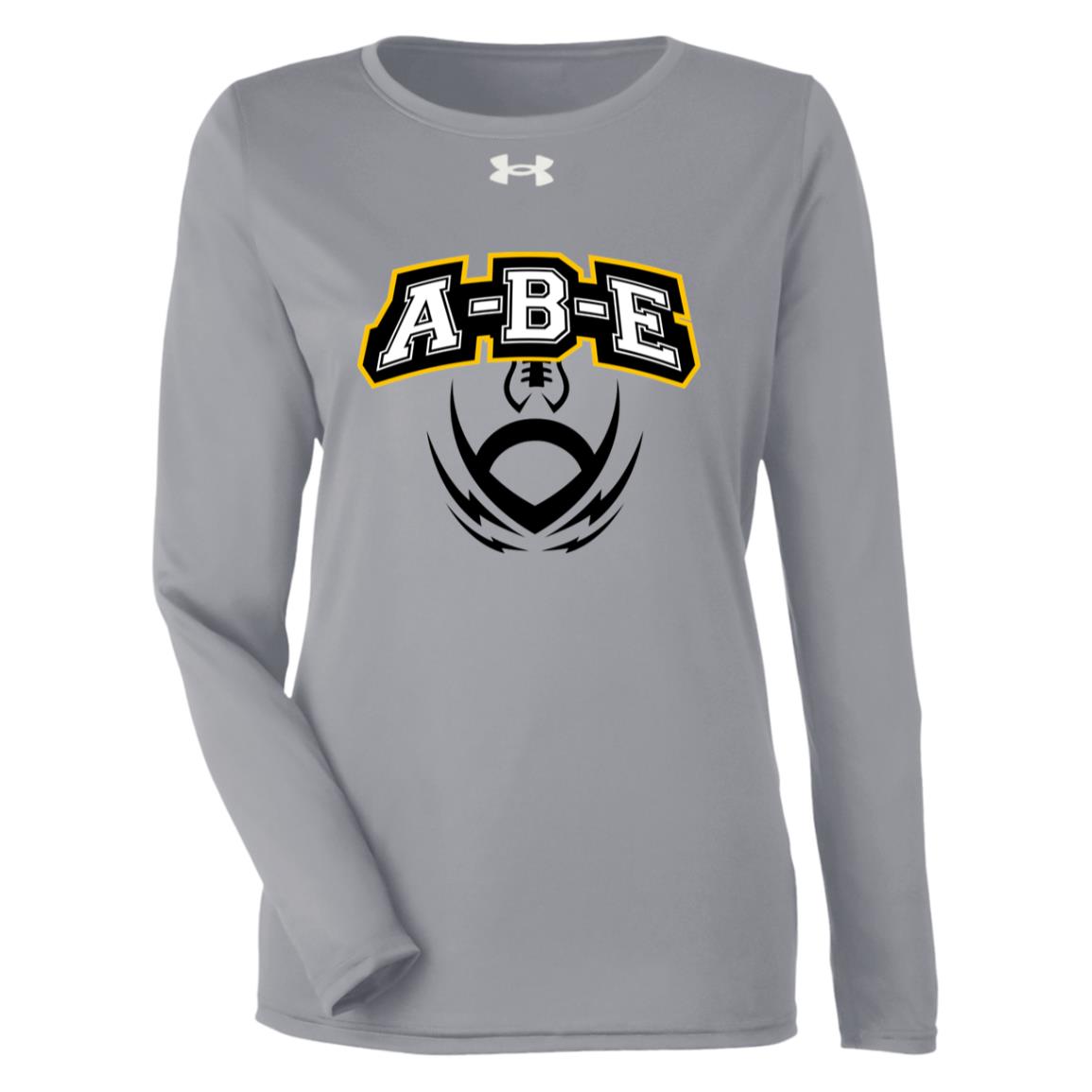 A-B-E Football - Under Armour Womens Team Tech Long Sleeve Tee