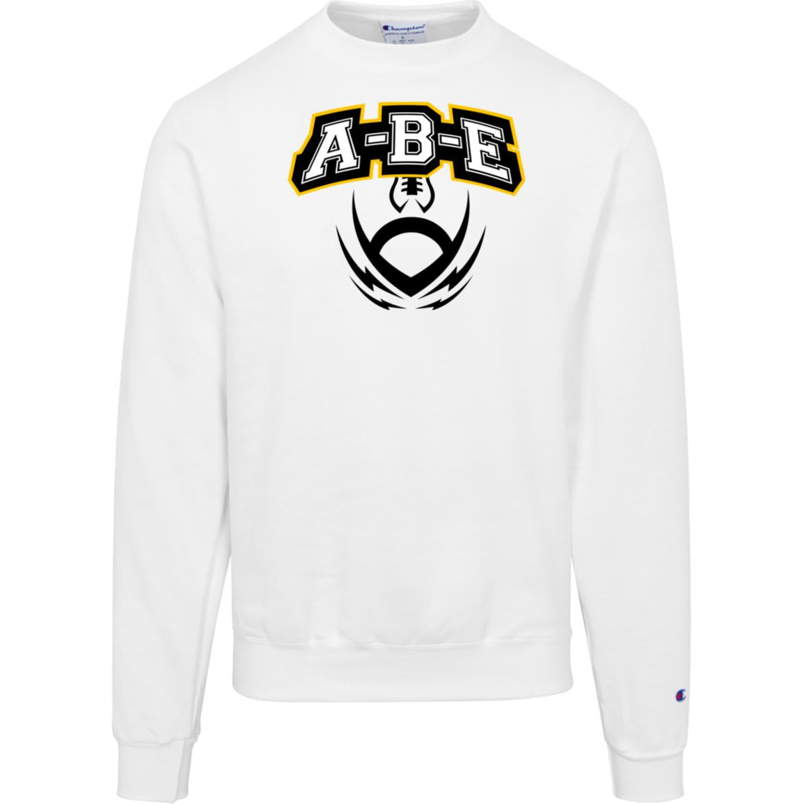 A-B-E Football - Champion Mens Powerblend Crewneck Sweatshirt