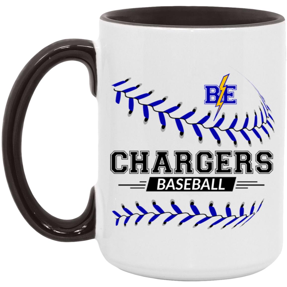 Chargers Baseball - 15oz Accent Mug