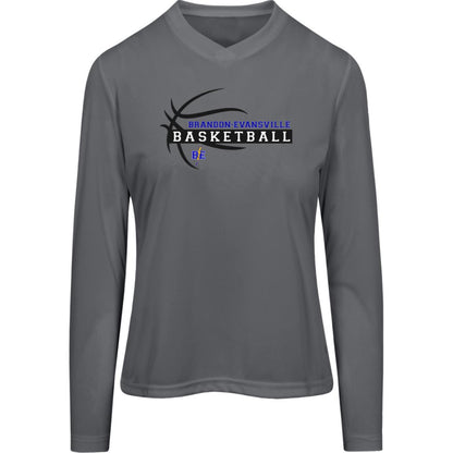 Chargers Basketball - Womens Zone Long Sleeve Tee