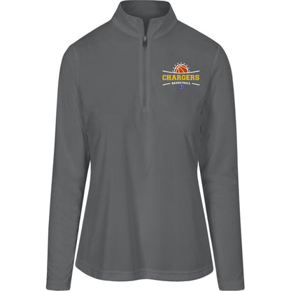 Chargers Basketball - Womens Zone Quarter Zip