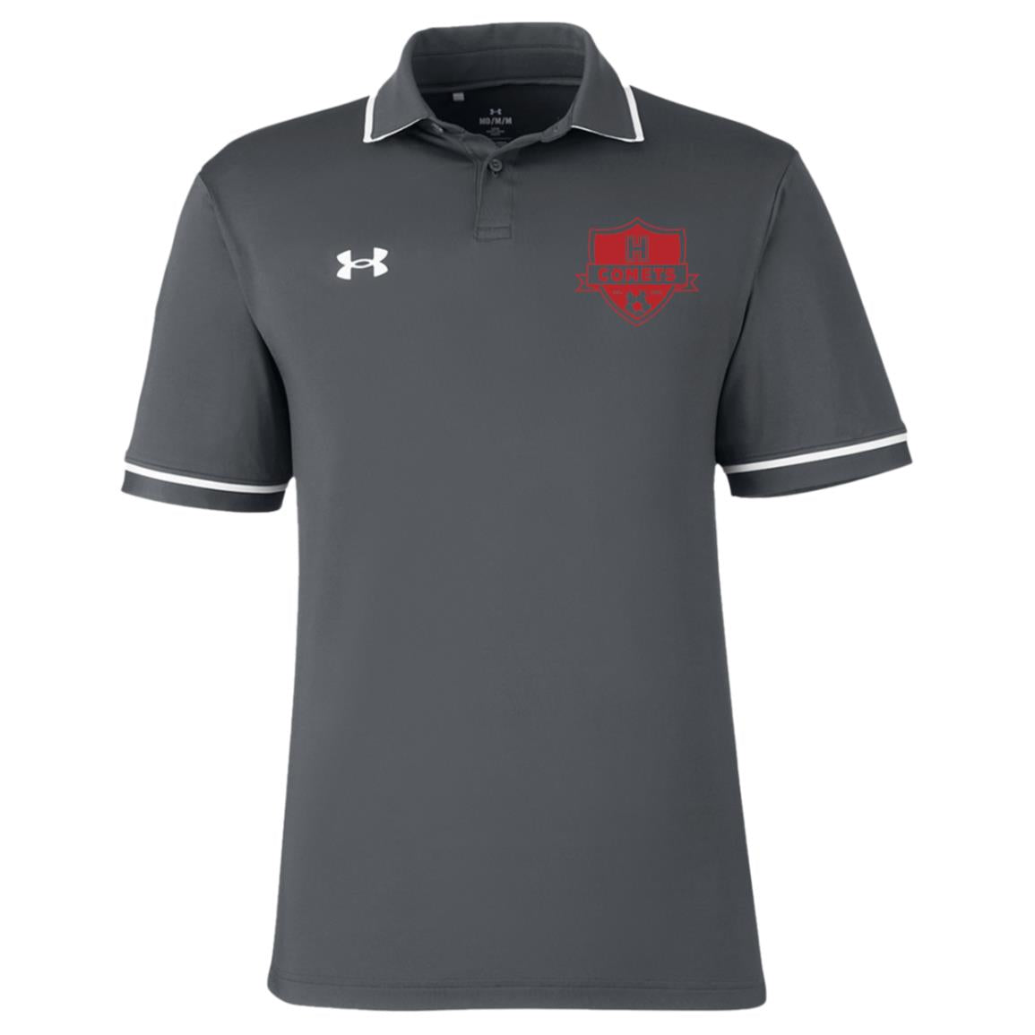 Comet Boys Soccer - Under Armour Mens Tipped Team Polo