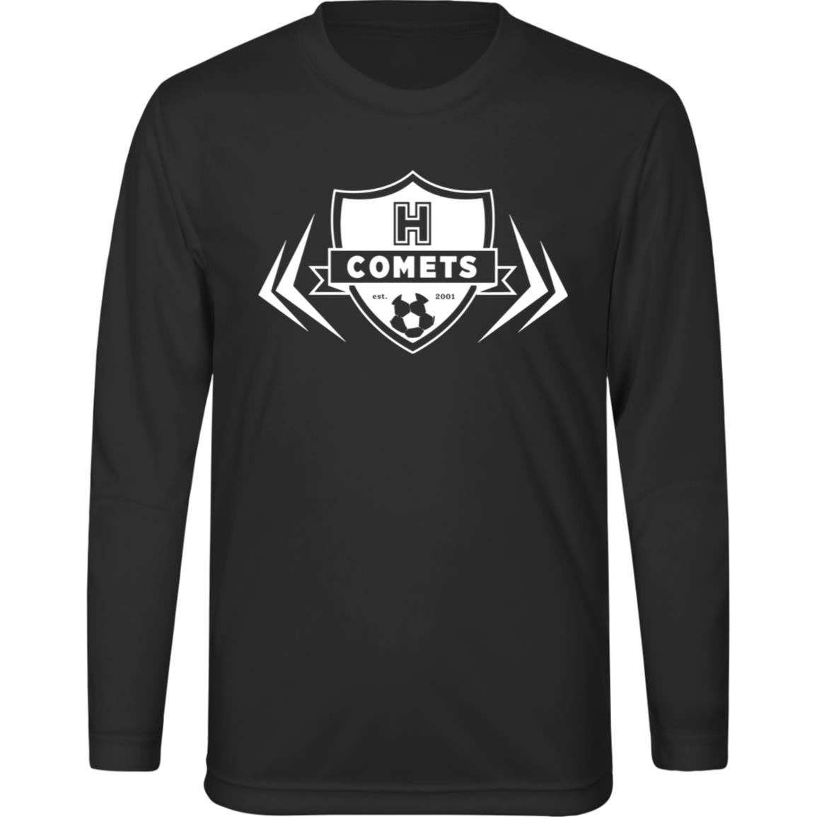 Comet Girls Soccer - Kids Zone Long Sleeve Tee