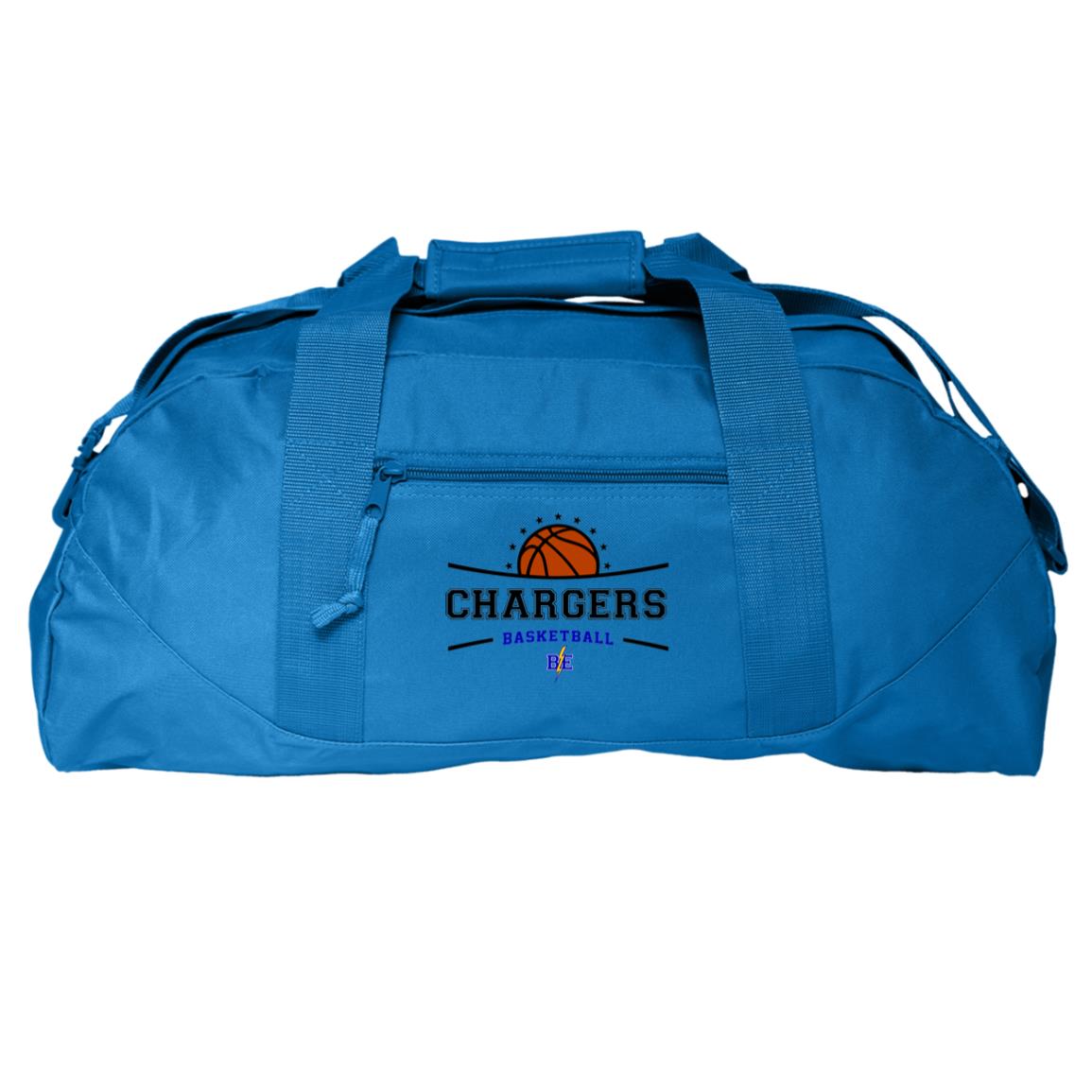 Chargers Basketball - Liberty Bags Game Day Large Square Duffel