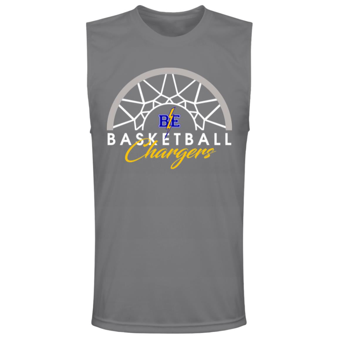 Chargers Basketball - Mens Zone Muscle Tee