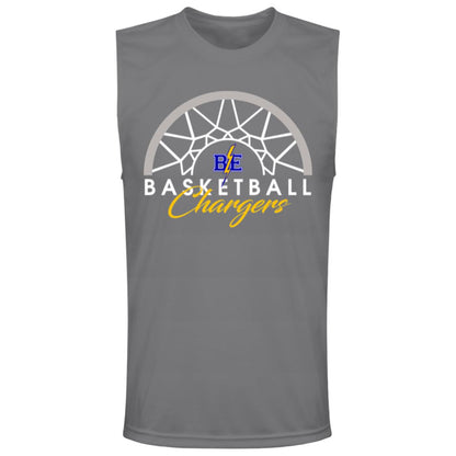 Chargers Basketball - Mens Zone Muscle Tee