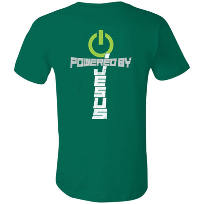 Powered by Jesus - Unisex Jersey Short-Sleeve T-Shirt