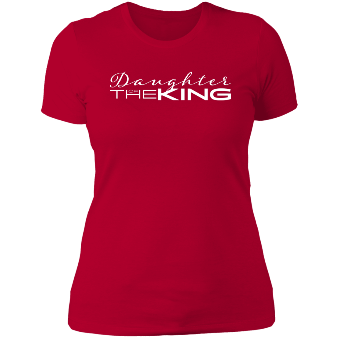 Daughter of the King - Ladies' Boyfriend T-Shirt