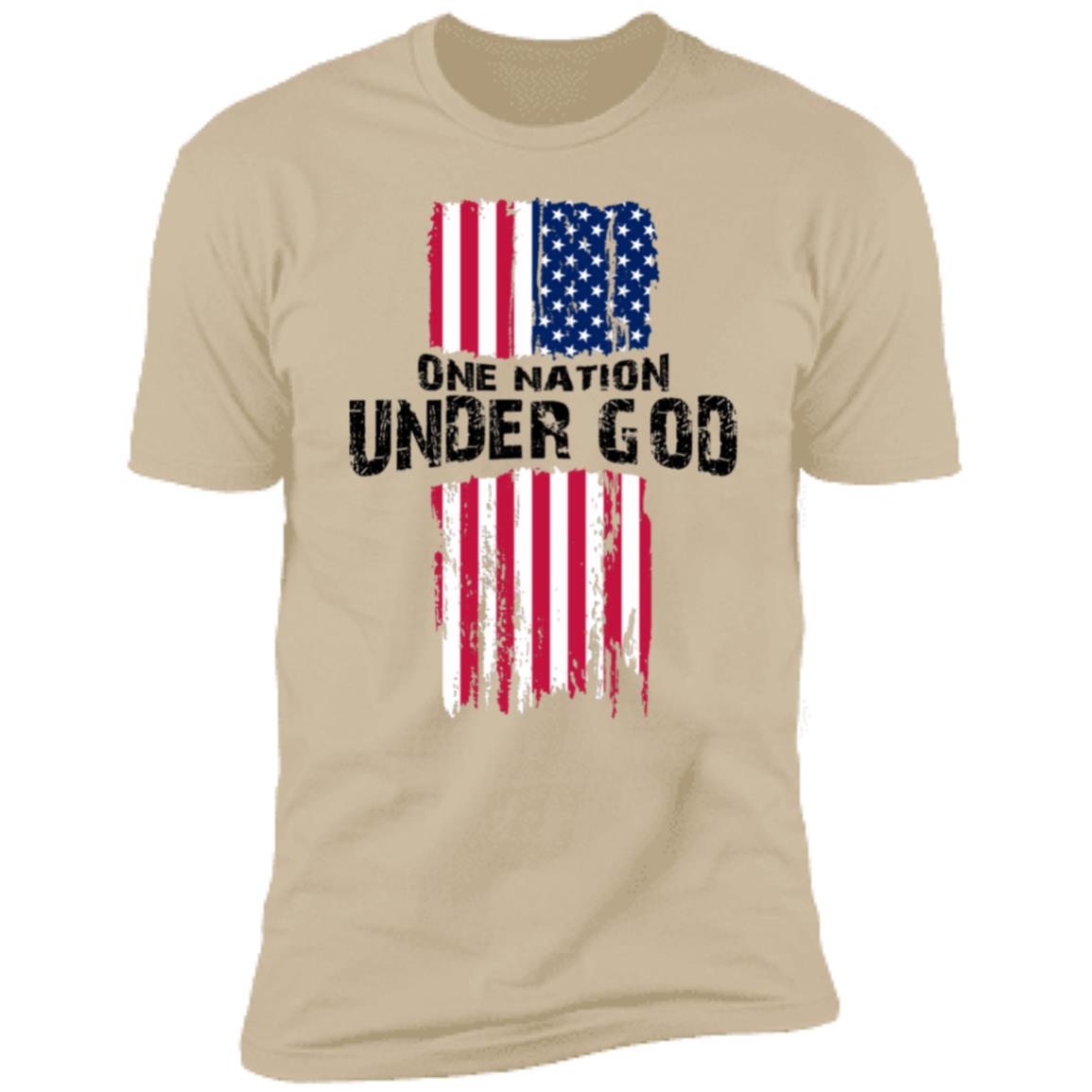 One Nation Under God - Premium Short Sleeve T-Shirt