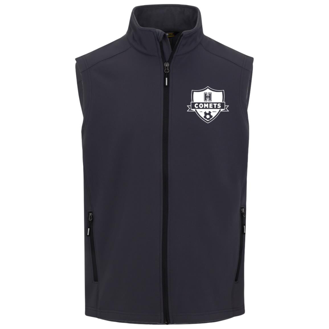 Comet Boys Soccer - Mens Cruise Two-Layer Fleece Bonded Soft Shell Vest