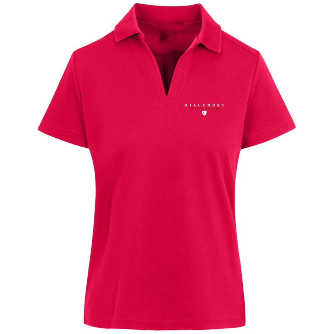 Hillcrest Comets - CrownLux Womens Plaited Polo