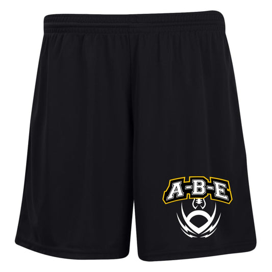 A-B-E Football - Ladies' Moisture-Wicking 7 inch Inseam Training Shorts