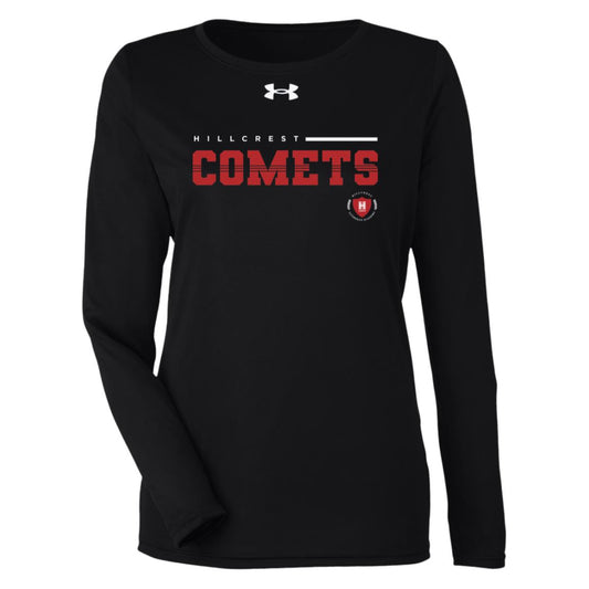 Hillcrest Comets - Under Armour Womens Team Tech Long Sleeve Tee