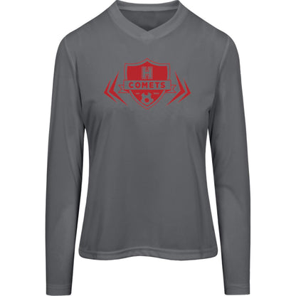 Comet Girls Soccer - Womens Zone Long Sleeve Tee