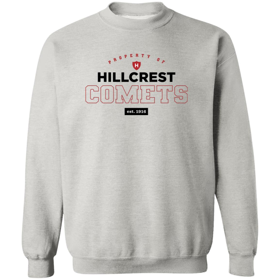 Hillcrest Comets - Crewneck Pullover Sweatshirt