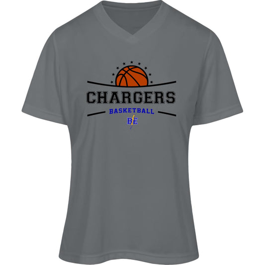 Chargers Basketball - Womens Zone Tee