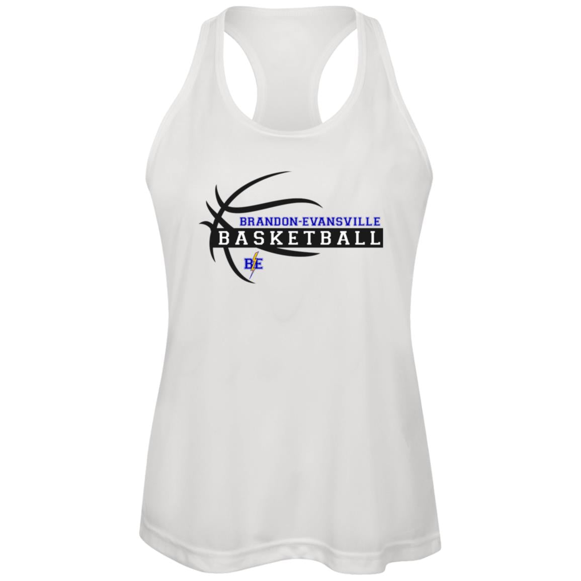 Chargers Basketball - Womens Zone Racerback Tank