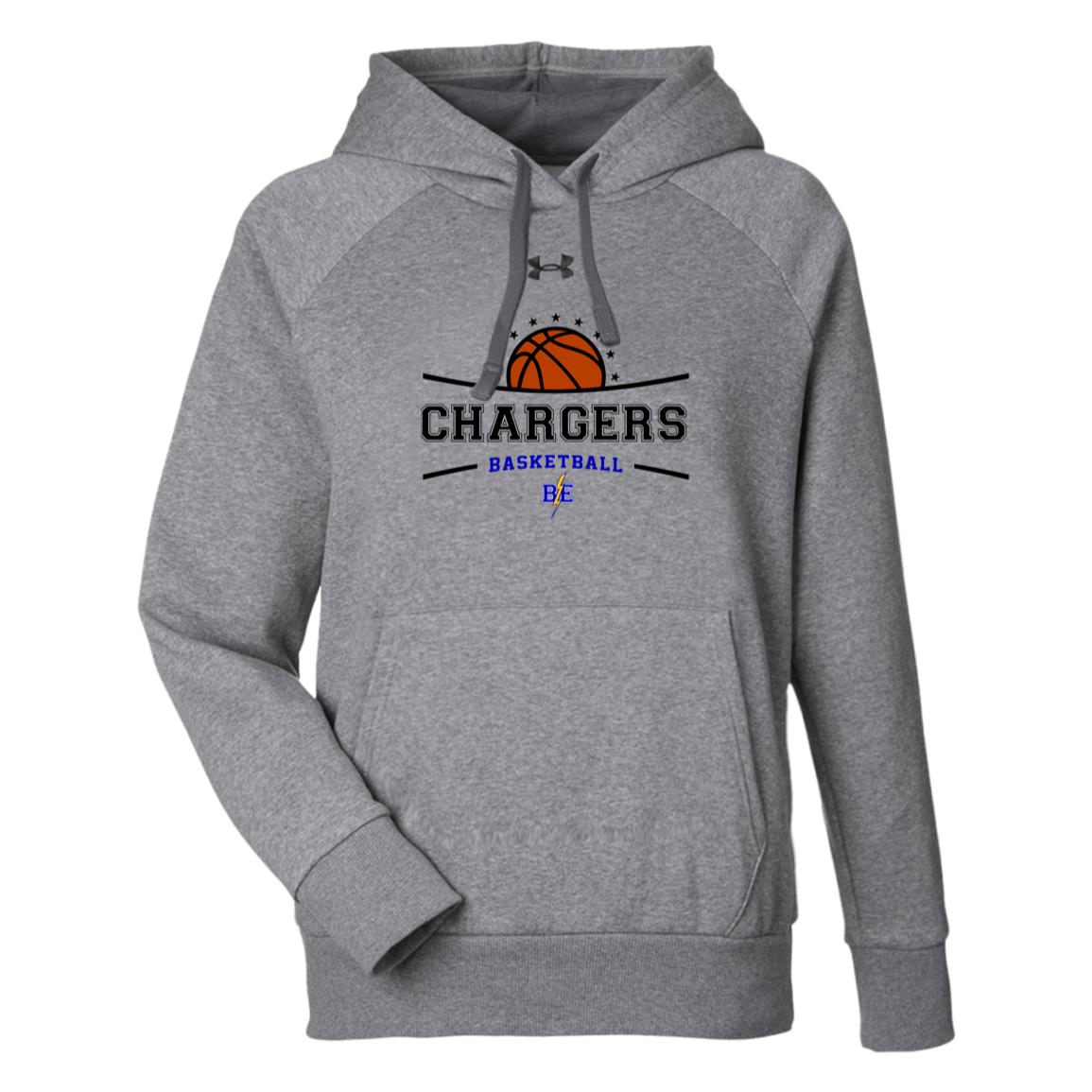 Chargers Basketball - Under Armour Womens Rival Fleece Hoodie