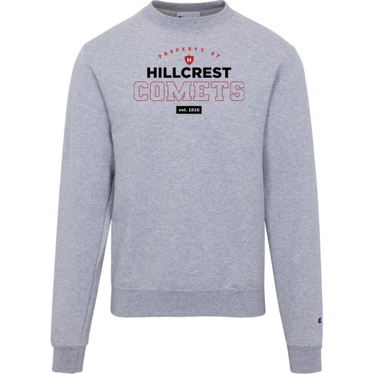 Hillcrest Comets - Champion Mens Powerblend Crewneck Sweatshirt