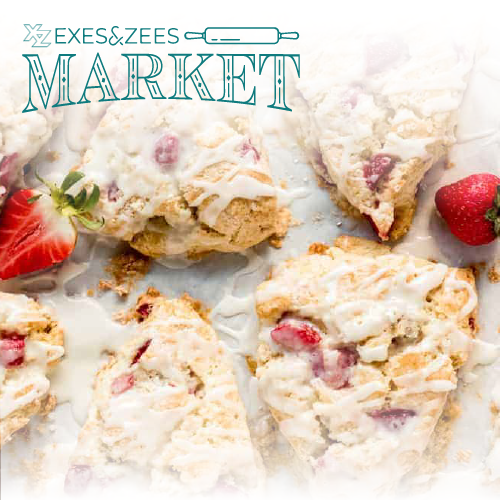 NEW: Strawberry Shortcake Scones (8 Pack)