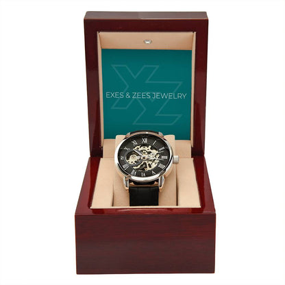 Men's Openwork Watch