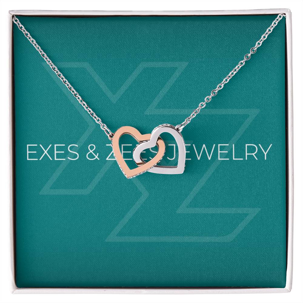 Interlocking Hearts necklace