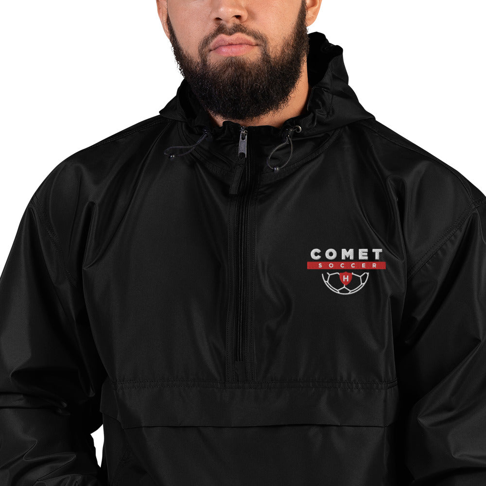 Comet Soccer - Embroidered Champion Packable Jacket