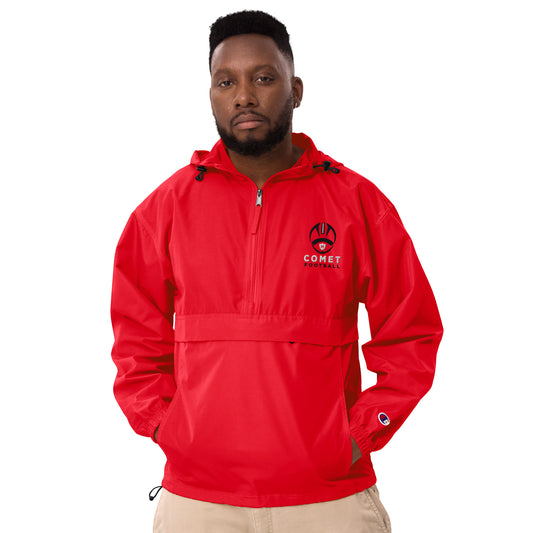 Comet Football - Embroidered Champion Packable Jacket
