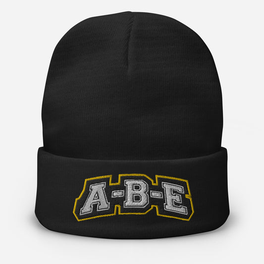 A-B-E - Embroidered Beanie