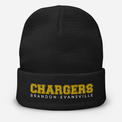 Chargers - Embroidered Beanie