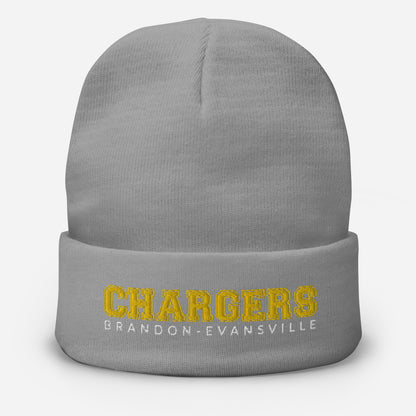 Chargers - Embroidered Beanie