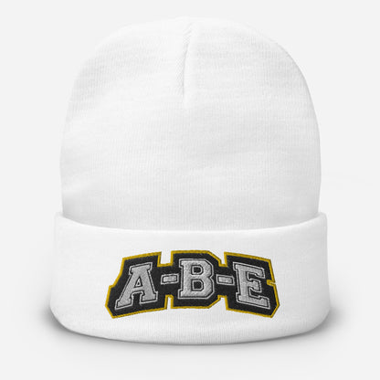 A-B-E - Embroidered Beanie