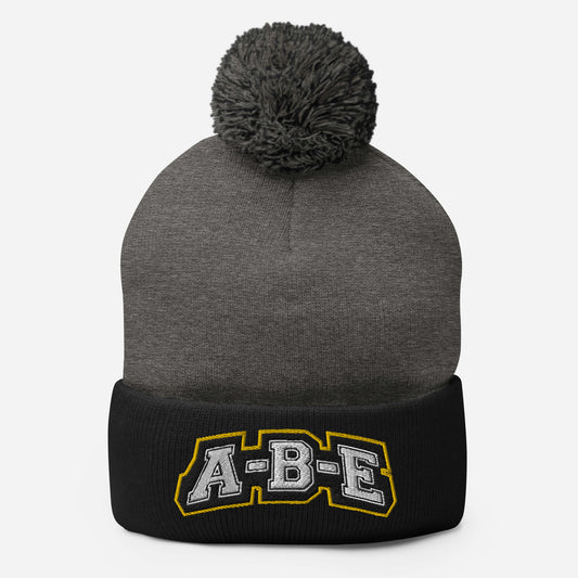 A-B-E - Pom-Pom Beanie