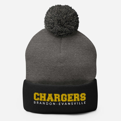 Chargers - Pom-Pom Beanie