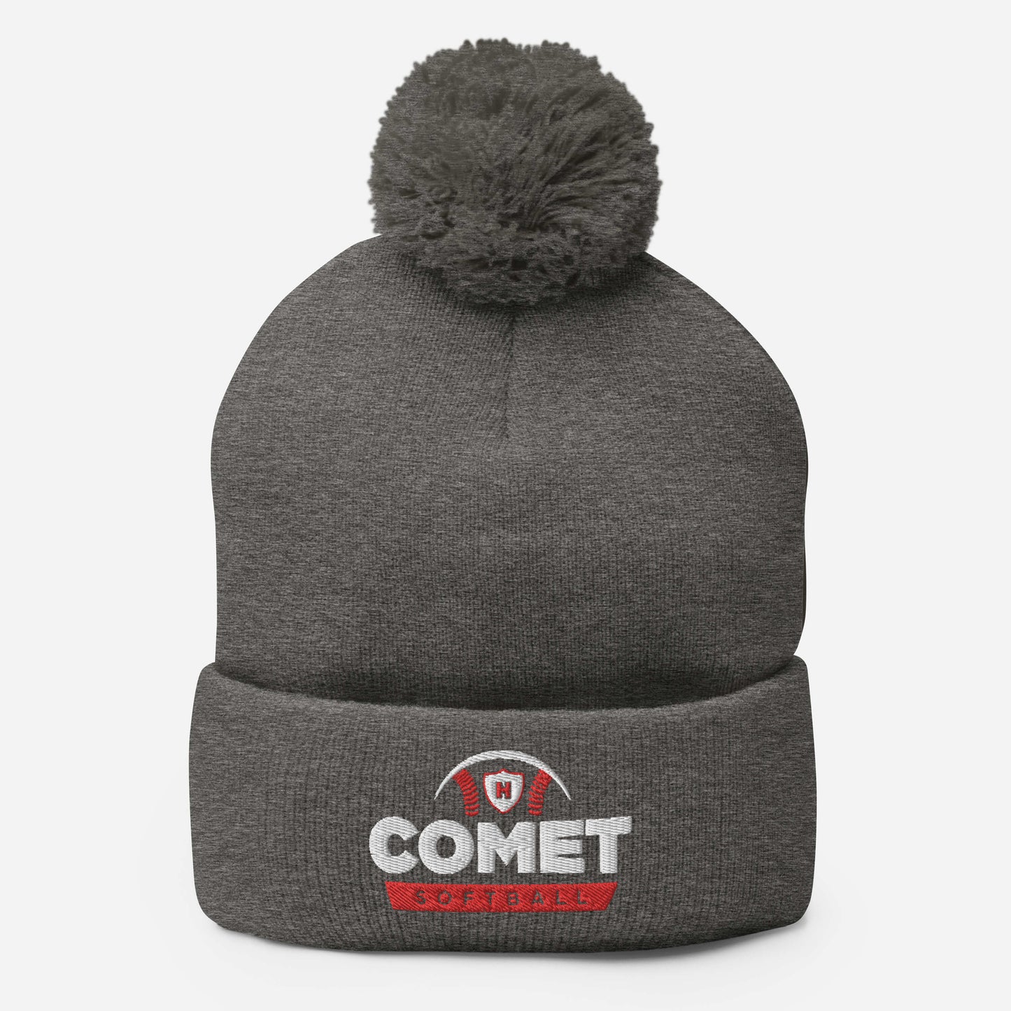 Comet Softball - Pom-Pom Beanie