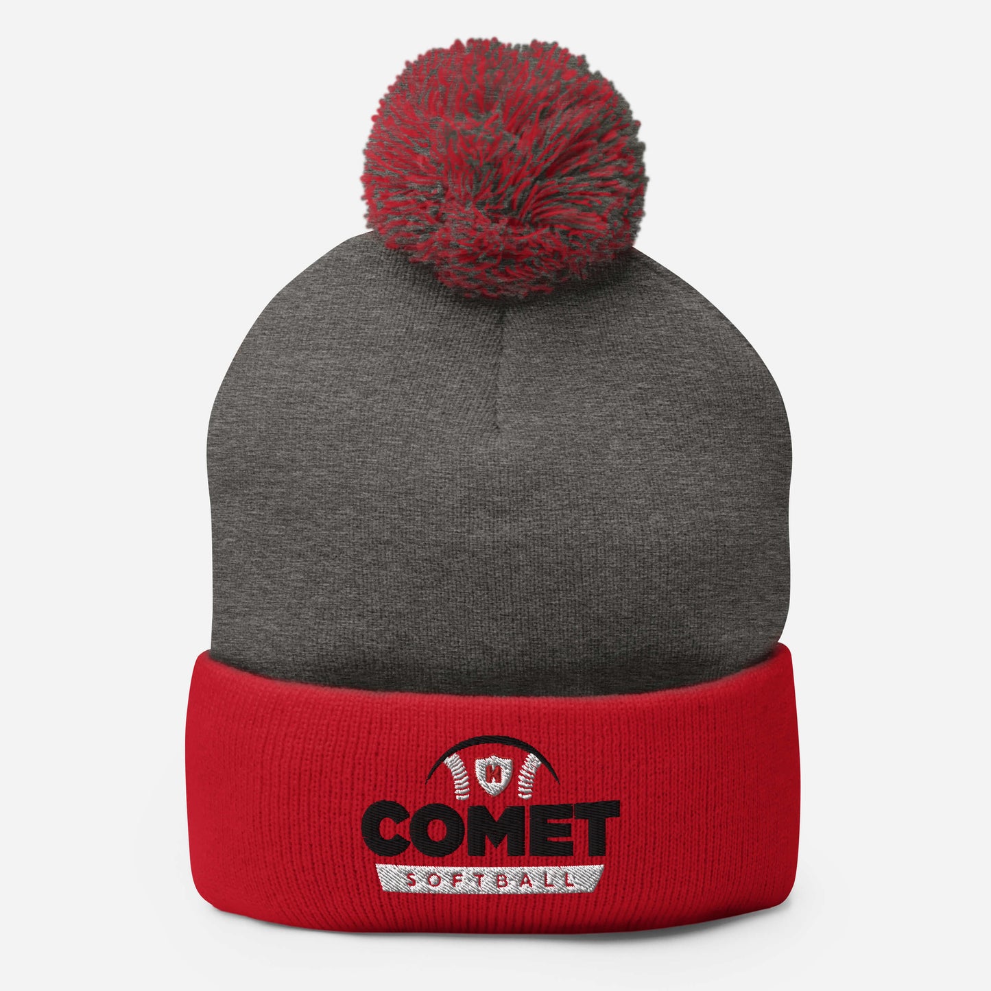 Comet Softball - Pom-Pom Beanie