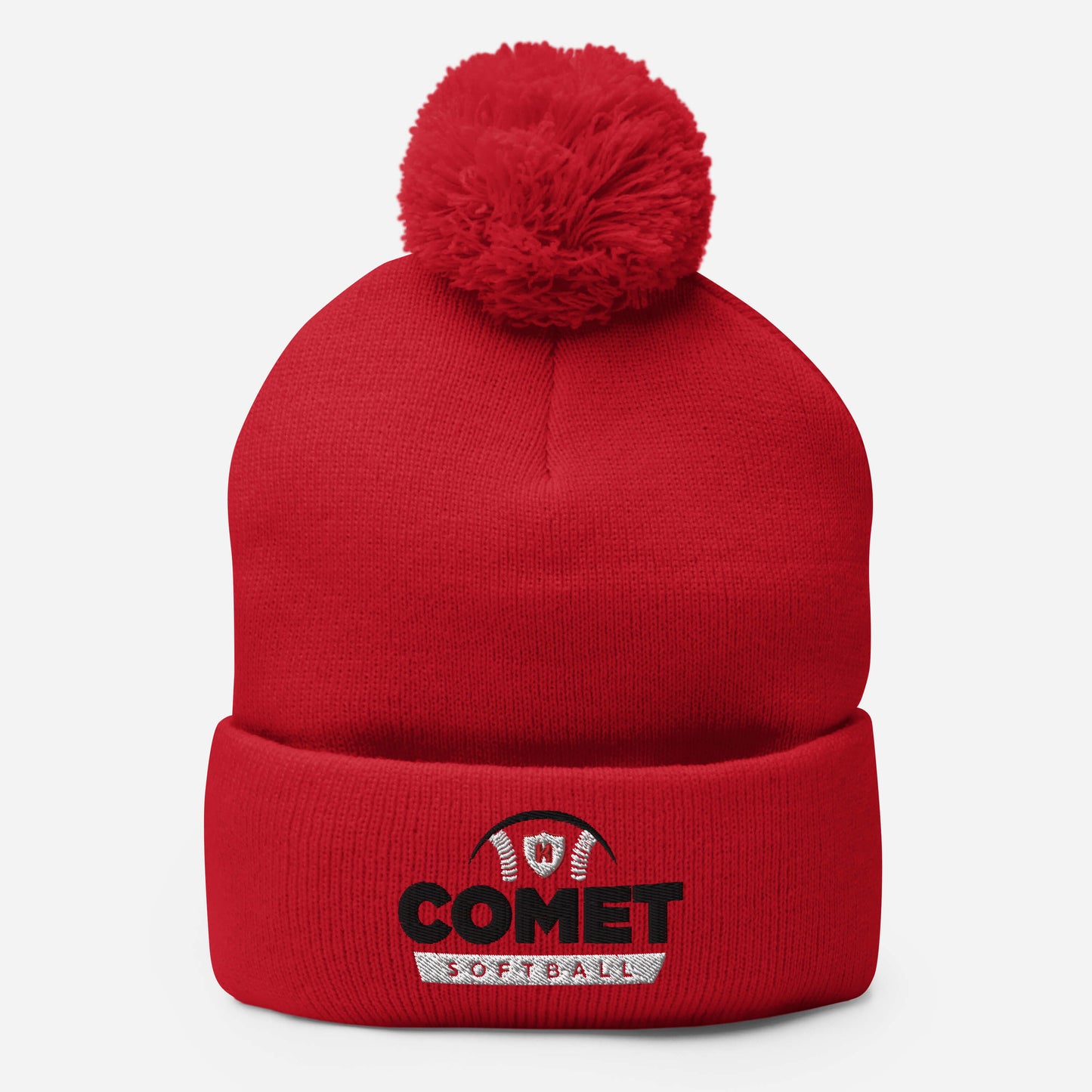 Comet Softball - Pom-Pom Beanie