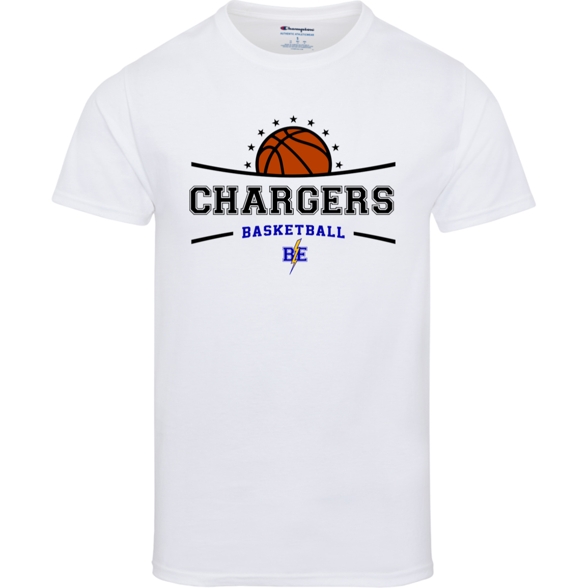 Chargers Basketball - Champion Adult Short Sleeve Tee