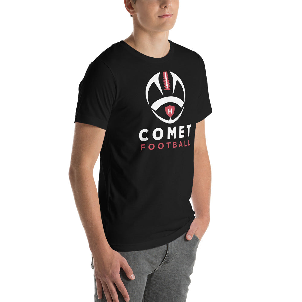 Comet Football - Personalized Unisex t-shirt