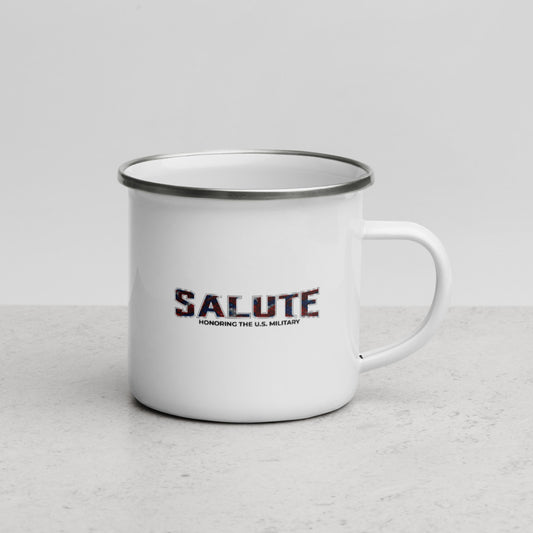 SALUTE - Enamel Mug