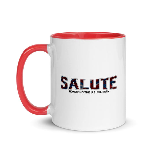 SALUTE - Mug with Color Inside